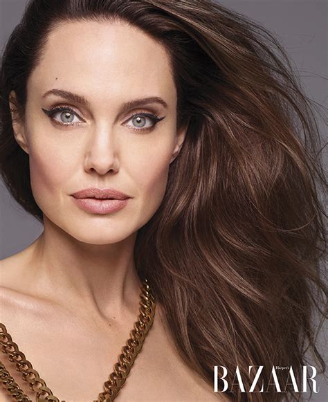 angelina jolie nudes|Angelina Jolie Poses Nude For Harper’s Bazaar